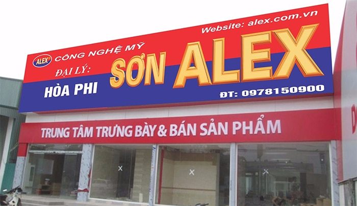 Làm bảng hiệu quảng cáo Hiflex bình dương